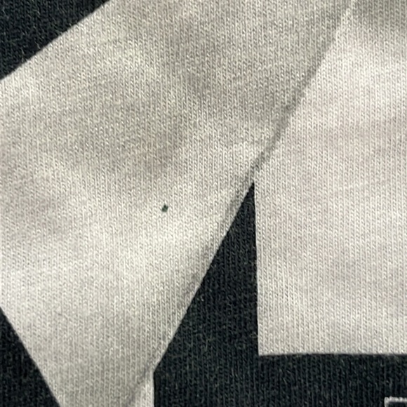 adidas Logo ALL OVER Black and White Print Tee Shirt - Picture 7 of 13